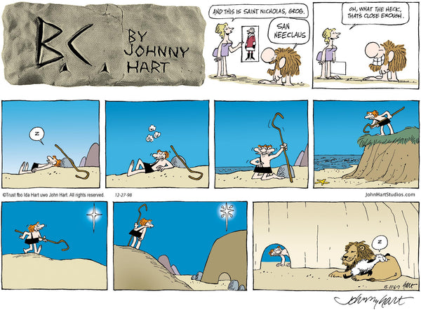 B.C. Print: The lion and the lamb