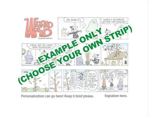 Signed Wizard of Id Prints - Choose a Date