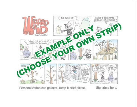 Signed Wizard of Id Prints - Choose a Date